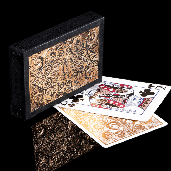 Rose Gold Gatorbacks Playing Cards | DAVID BLAINE | JP GAMES LTD