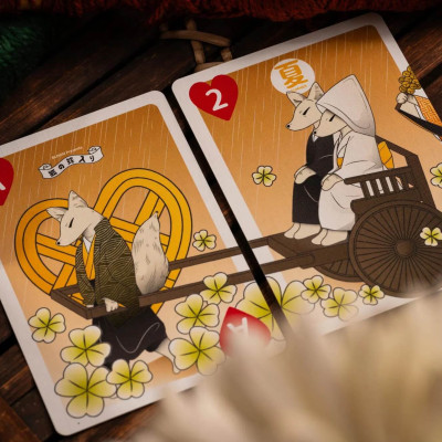 The Fox's Wedding Playing Cards