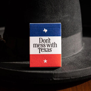 Don't Mess With Texas Playing Cards