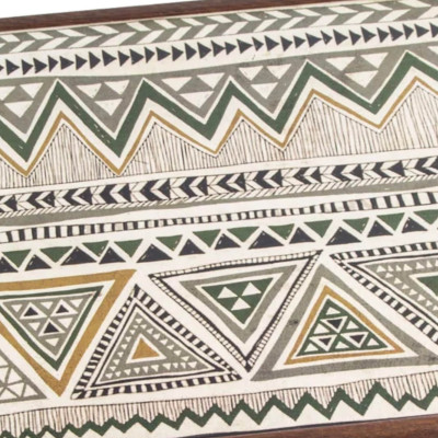 Greek Folk Art Backgammon Set