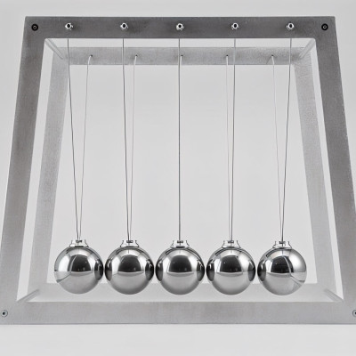 Giant Newtons Cradle Sculpture