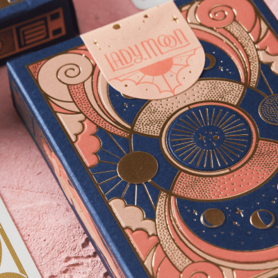 Lady Moon Playing Cards 