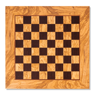 Olive & Wenge Inlaid Chessboard