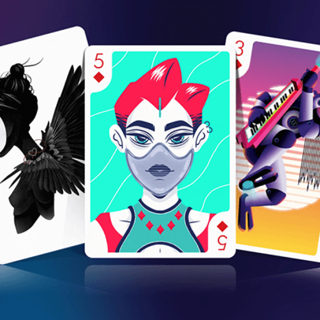 Playing Arts: Future Playing Cards | LUXURY PLAYING CARDS