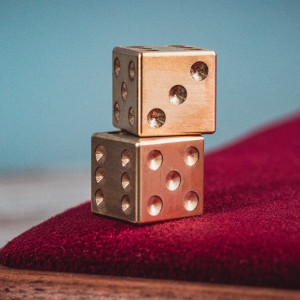 Precision Brass Dice 