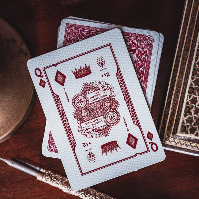 Red High Victorian Playing Cards | THEORY11 CARDISTRY DECKS