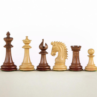 Sheikh Acacia Chess Pieces