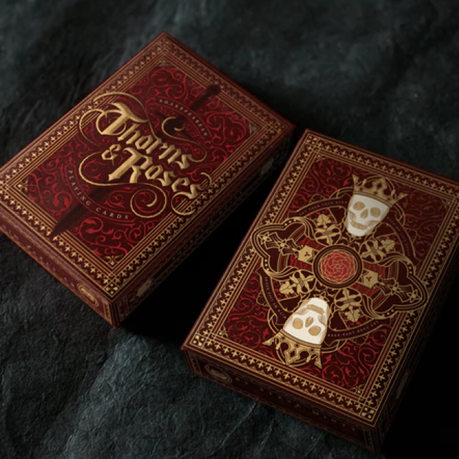 Thorns and Roses Playing Cards | STEVE MINTY | JP GAMES LTD