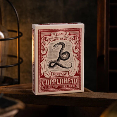 Vintage Copperhead Playing Cards