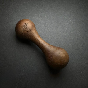 Wood Knucklebone Skill Toy