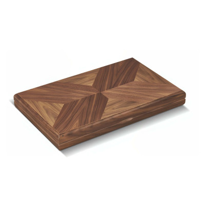 Walnut York Backgammon Set