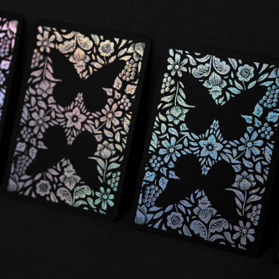Butterfly Workers Holographic Playing Cards
