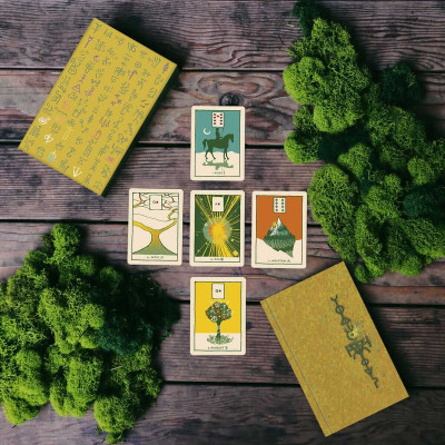 Green Glyphs Lenormand Deck