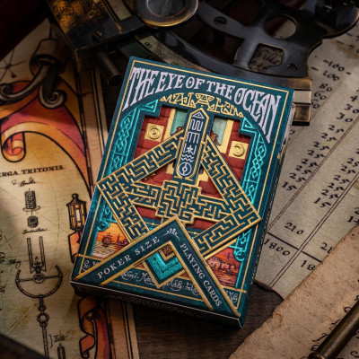 Eye Of The Ocean Playing Cards: Malakim Gilded