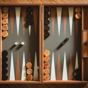 Leatherette Backgammon Sets