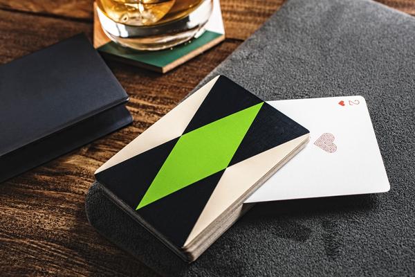 Lucky Draw Playing Cards; Green Edition
